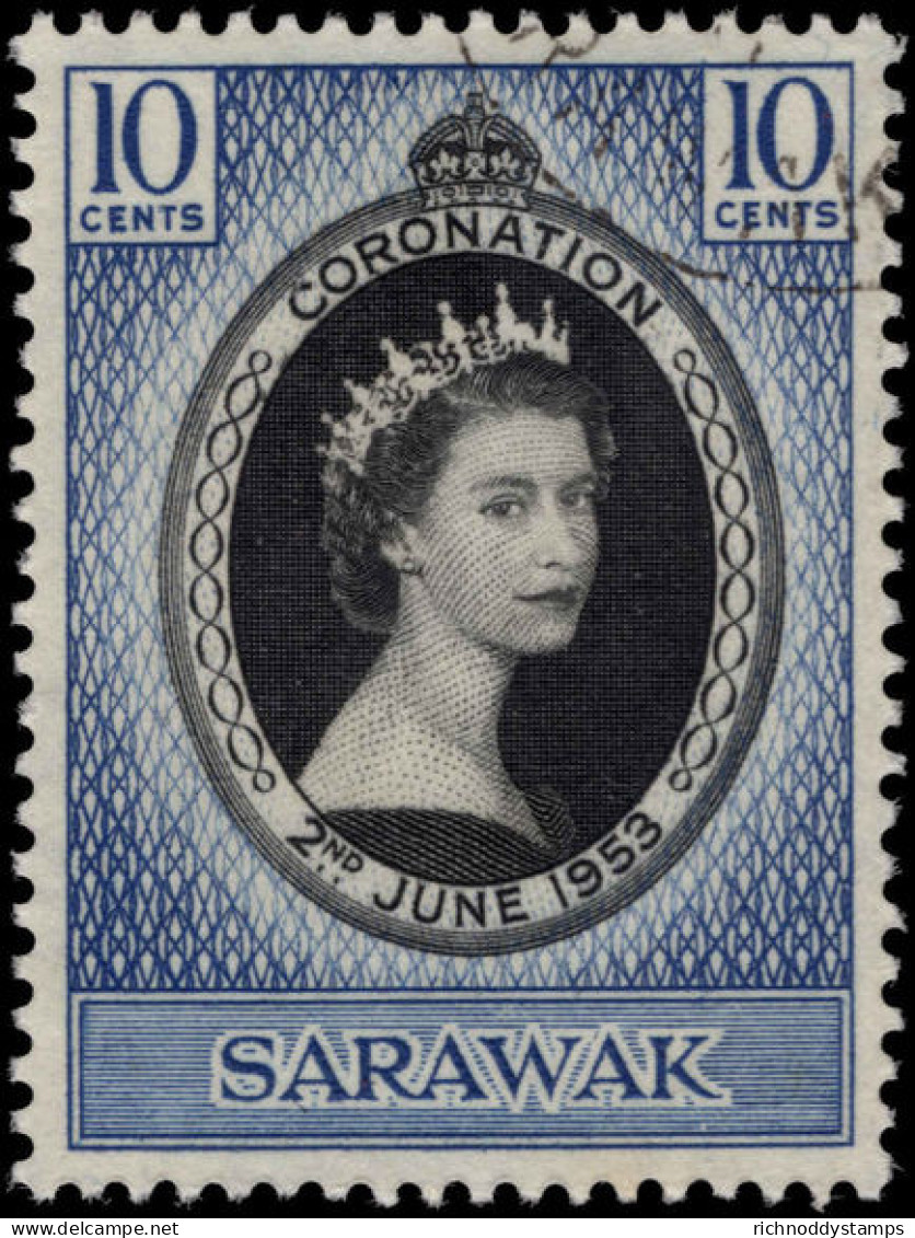 Sarawak 1953 Coronation Fine Used. - Sarawak (...-1963)