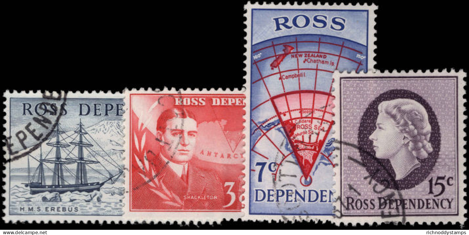 Ross Dependency 1967 Set Fine Used. - Gebruikt