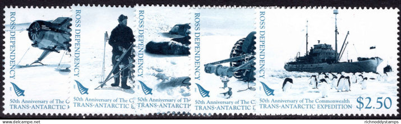 Ross Dependency 2007 Trans-Antarctic Expedition Unmounted Mint. - Nuevos