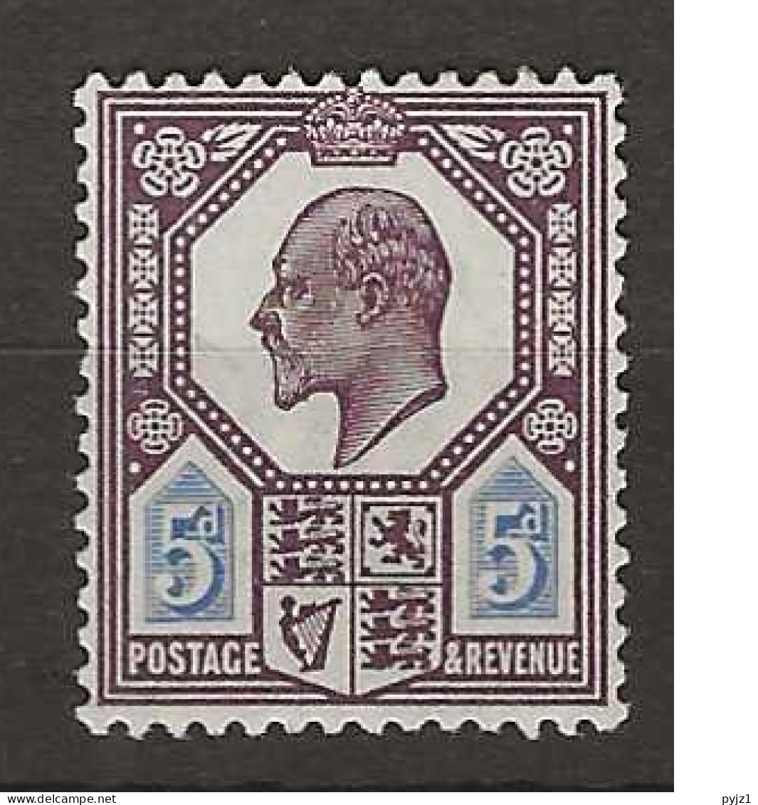 1902 MH Great Britain Mi 110 - Nuovi