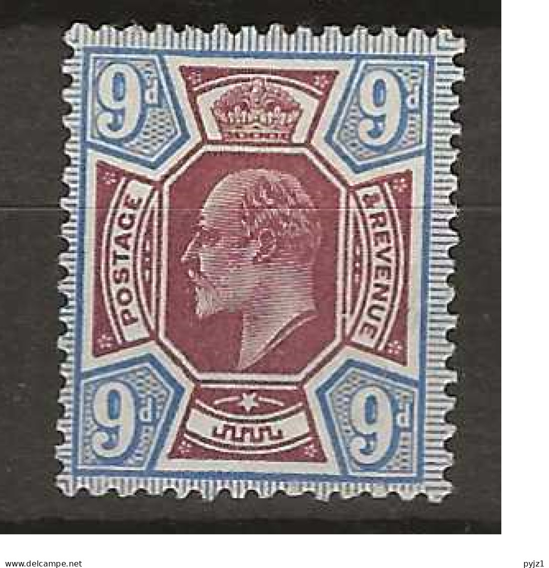 1902 MH Great Britain Mi 112 - Unused Stamps