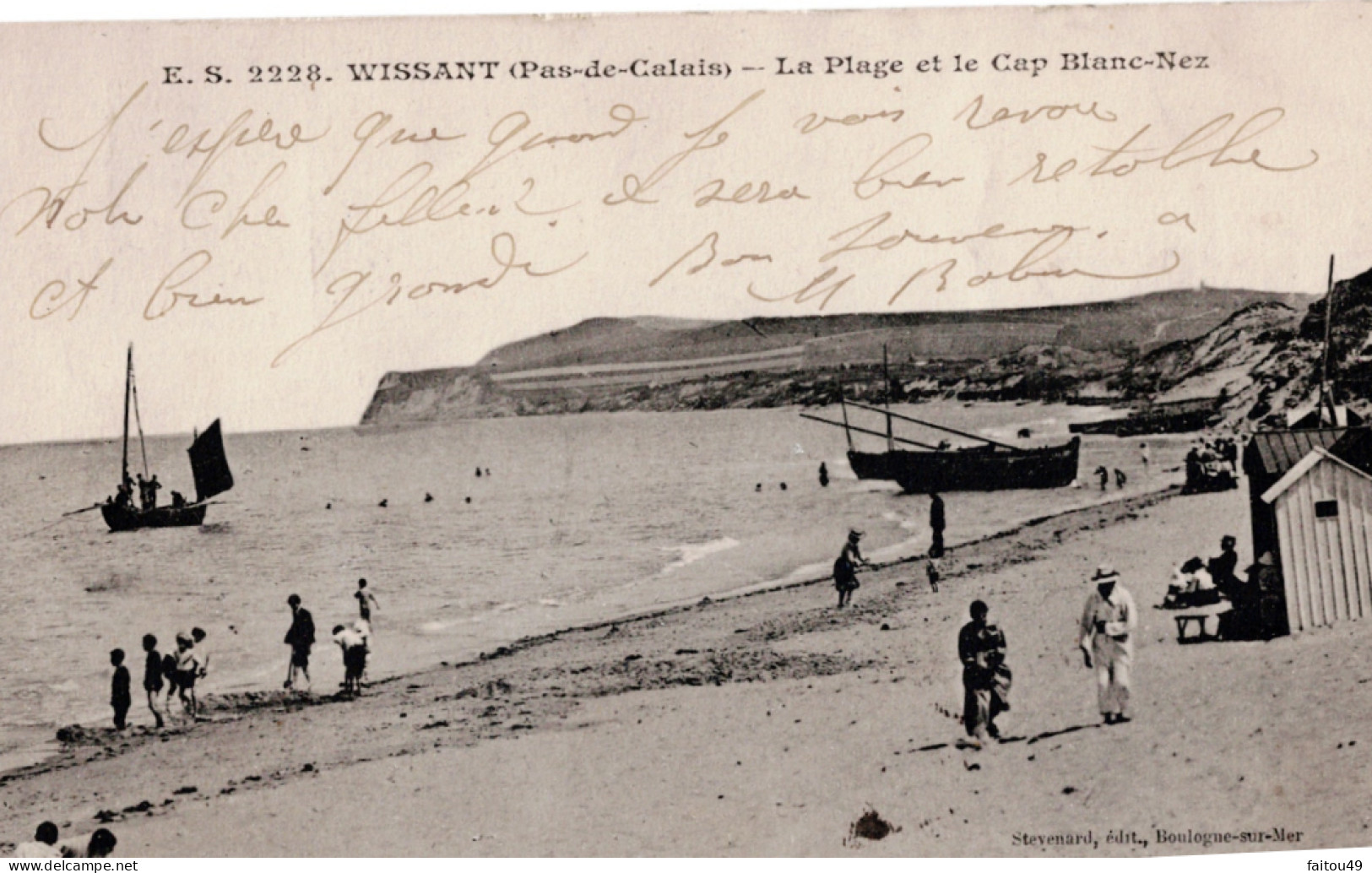 WISSANT - La Plage Et Le Cap  63 - Wissant