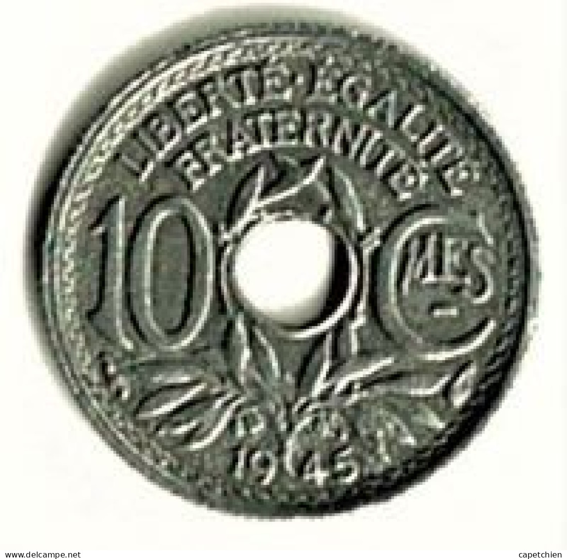 FRANCE / 10 CENTIMES LINDAUER / 1945 / ZINC / ETAT SUP - 10 Centimes