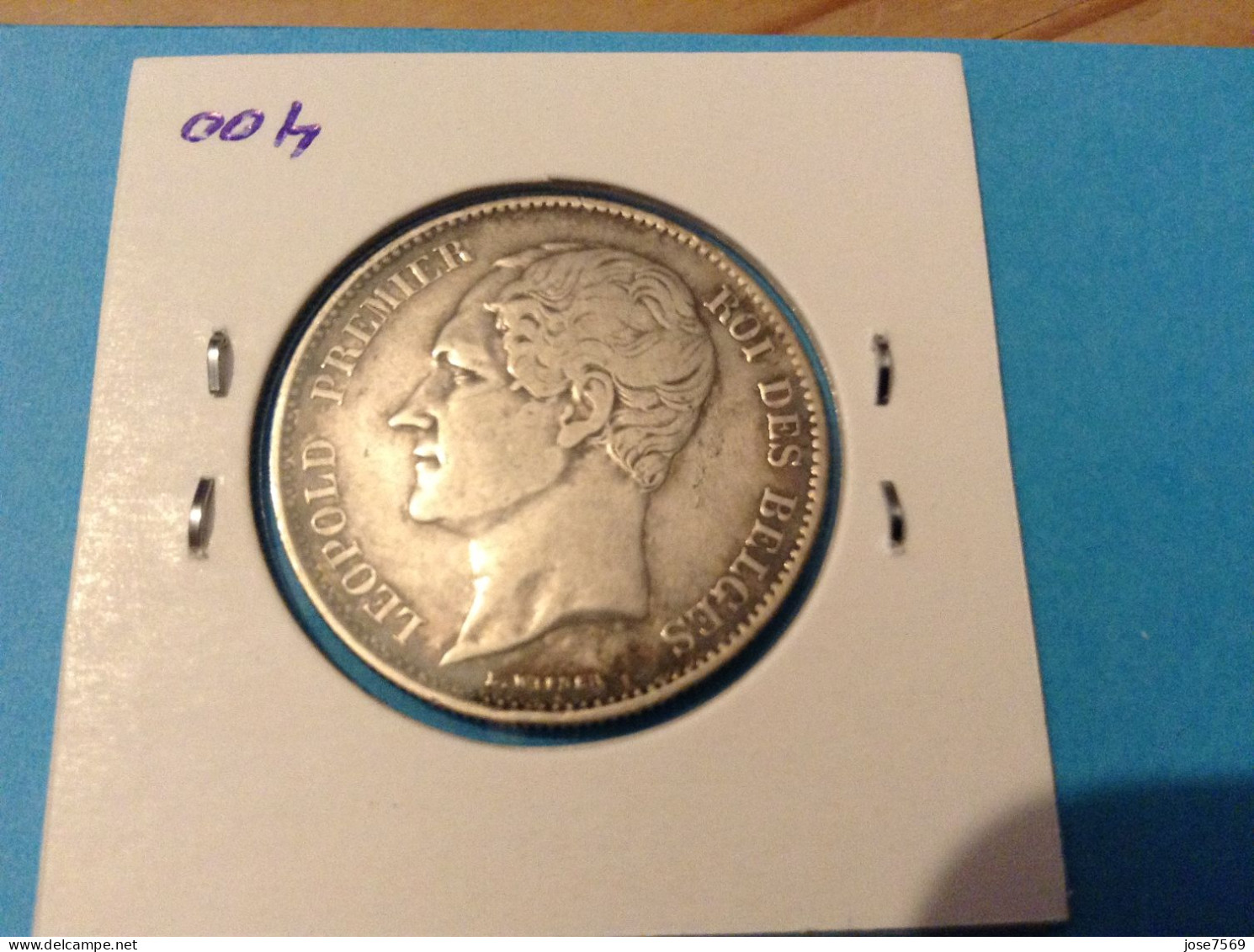 België Leopold I  2 1/2 Frank 1849 Groot Hoofd Zilver. (Morin 49) - 2 ½ Francs
