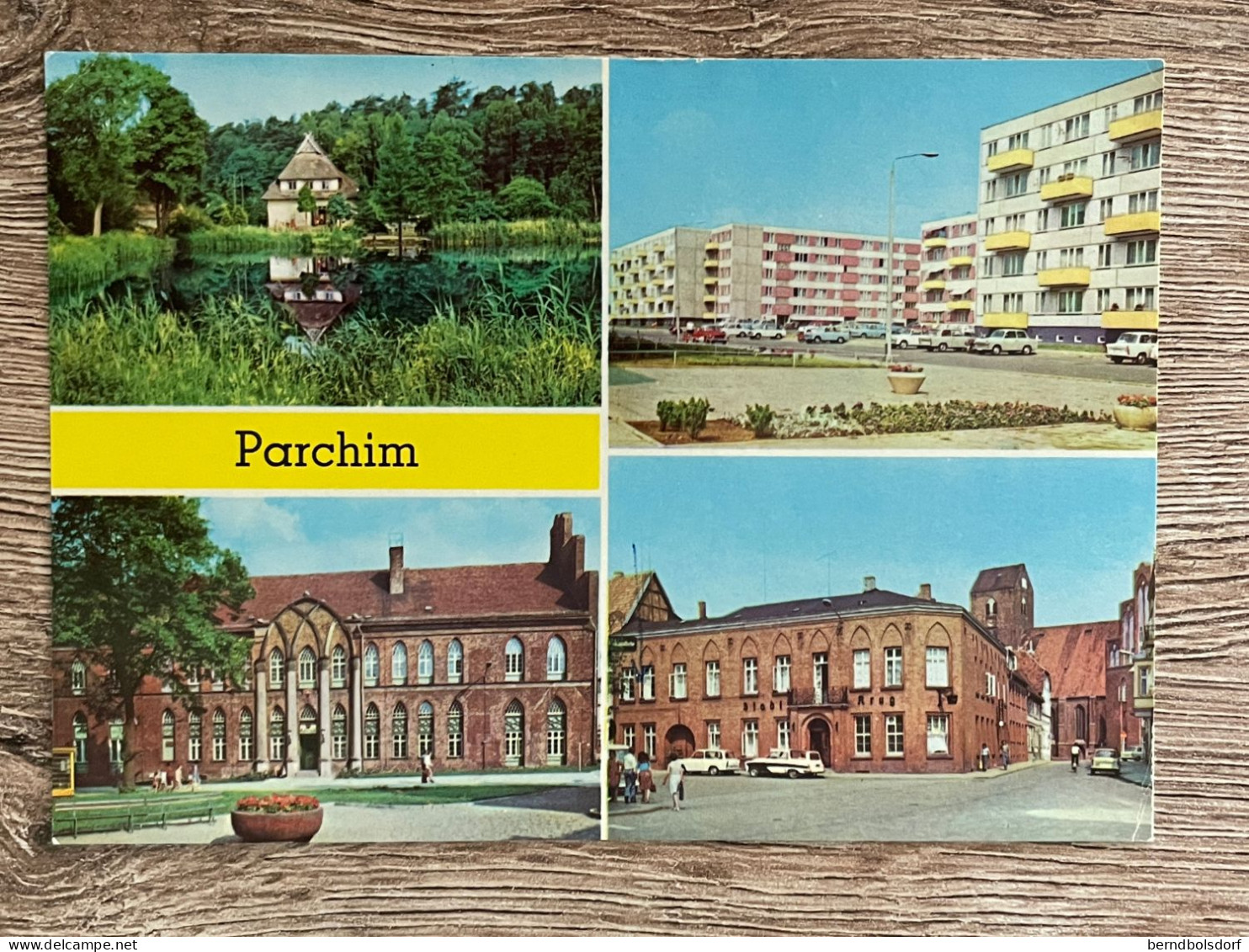 Ansichtskarte, Parchim, Mehrbildkarte, Gelaufen - Parchim