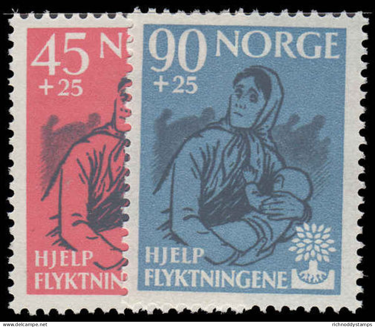 Norway 1960 Refugees Unmounted Mint. - Nuovi