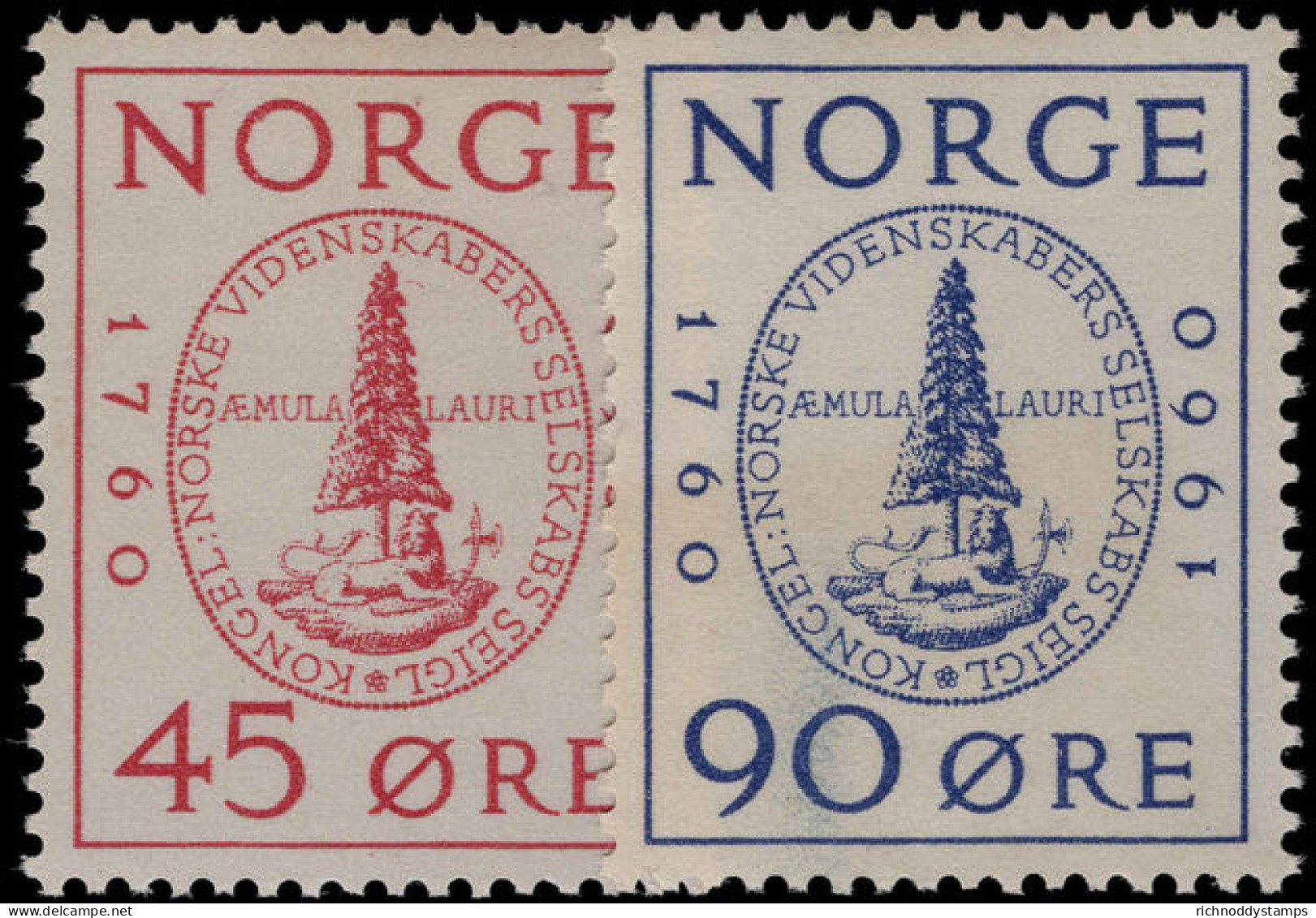 Norway 1960 Society Of Sciences Unmounted Mint. - Neufs