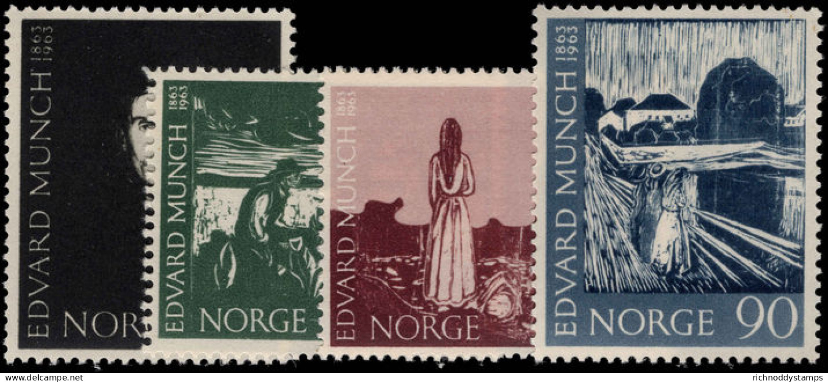 Norway 1963 Edvard Munch Unmounted Mint. - Ungebraucht