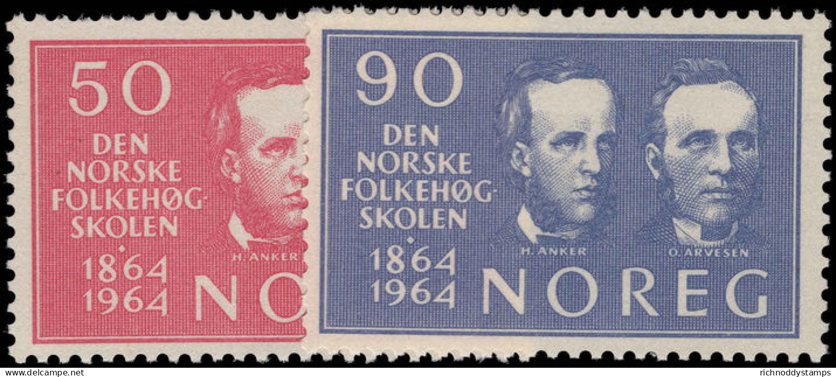 Norway 1964 Folk High Schools Unmounted Mint. - Ungebraucht