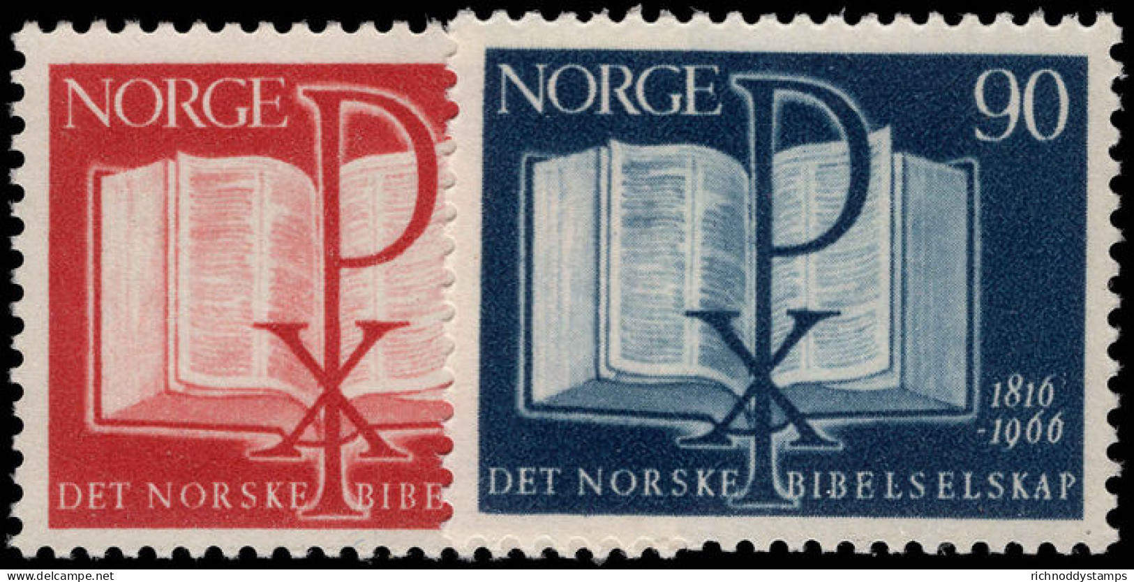 Norway 1966 Norwegian Bible Society Unmounted Mint. - Ungebraucht