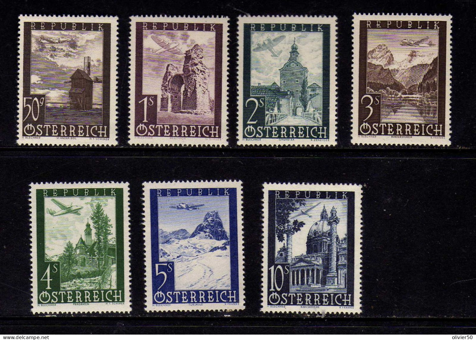 Autriche (1947) - P A - Sites Et Monuments - Neufs** - MNH - Unused Stamps