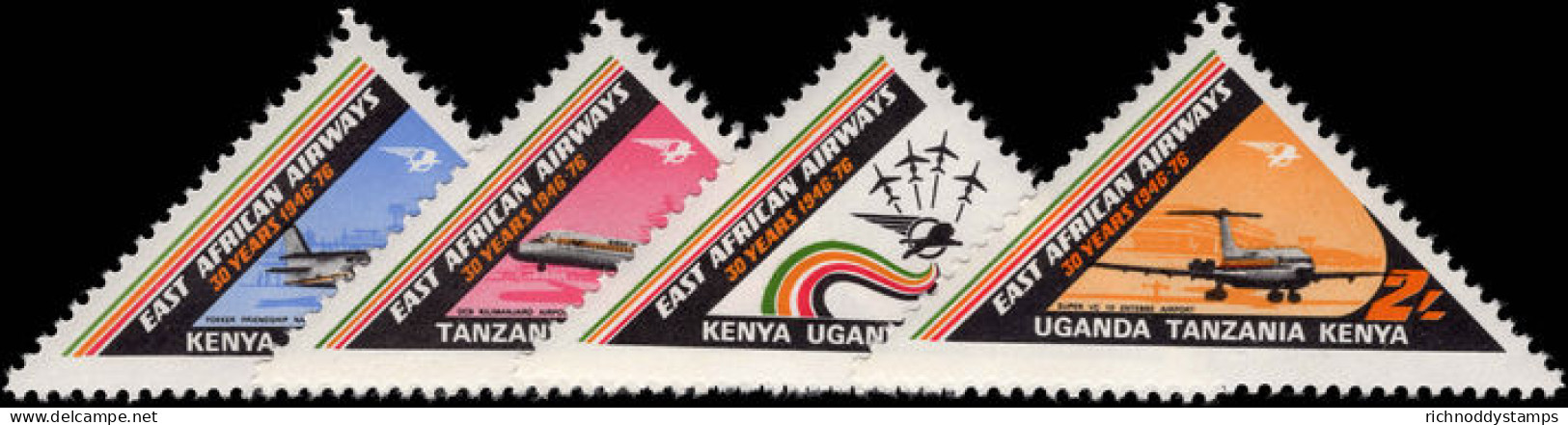 Kenya Uganda & Tanganyika 1975 East African Airways Unmounted Mint. - Kenya, Ouganda & Tanzanie