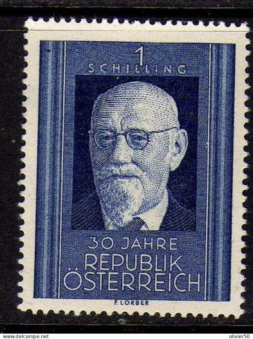 Autriche (1948) - Karl Renner  - Neufs** - MNH - Ungebraucht