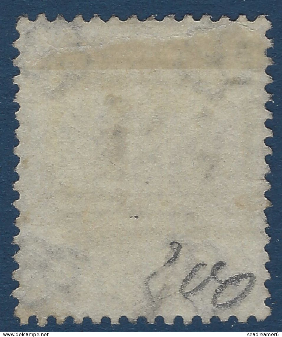 Grande Bretagne N°23 9 Pence Jaune Bistre Oblitéré GC 131 D'EDIMBURGH / ECOSSE SUPERBE - Ungebraucht