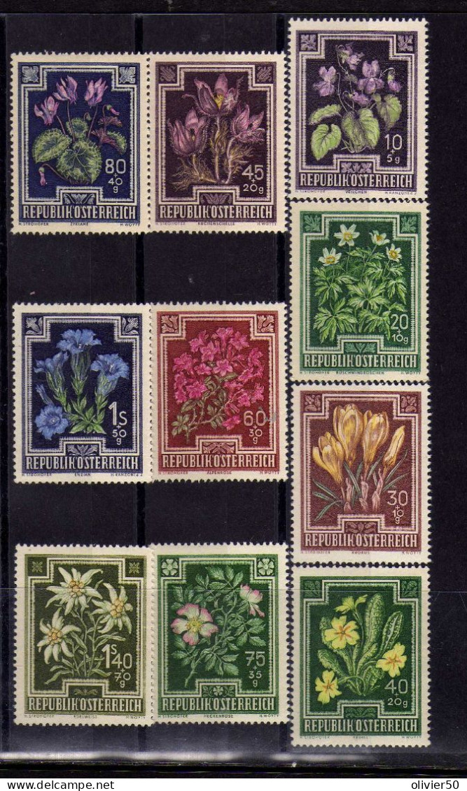 Autriche (1948) - Fleurs - Flore -  Neufs** - MNH - Unused Stamps