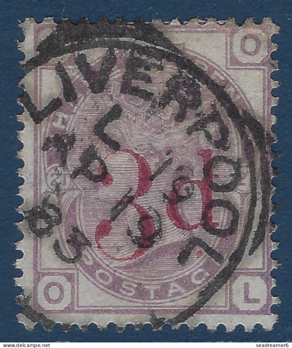 Grande Bretagne N°74 3d/3P Violet (PL21_LO/OL) Oblitéré Dateur De LIVERPOOL TTB - Oblitérés