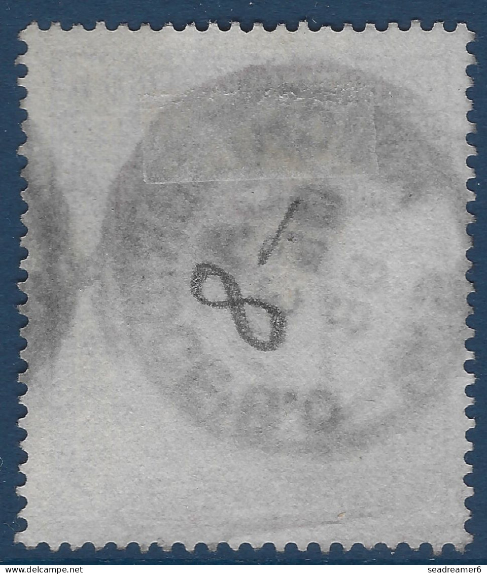 Grande Bretagne N°86 2 Shilling & 6 Pence Violet ( POS GK/KG) Oblitéré Dateur De " NIGHTSBRIDGE " TTB - Used Stamps