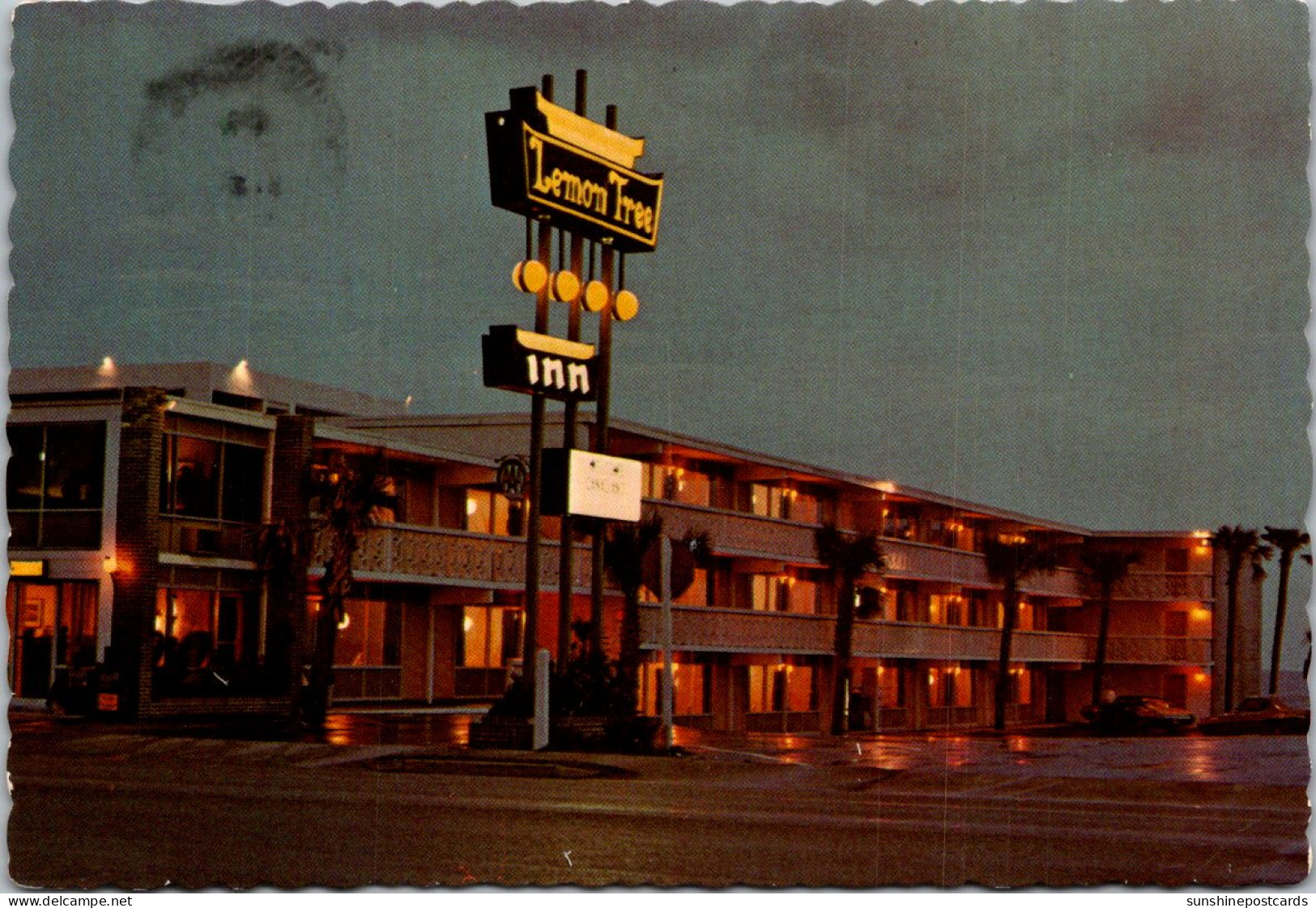 South Carolina Myrtle Beach Lemon Tree Inn Directly On The Oceab 1974 - Myrtle Beach