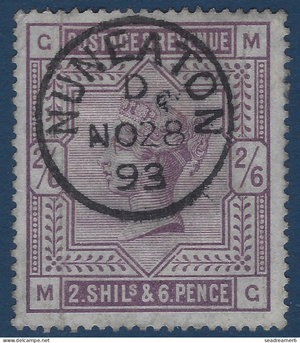 Grande Bretagne N°86 2 Shilling & 6 Pence Violet ( POS GM/MG) Oblitéré Dateur De " NUNEATON " TTB - Gebraucht