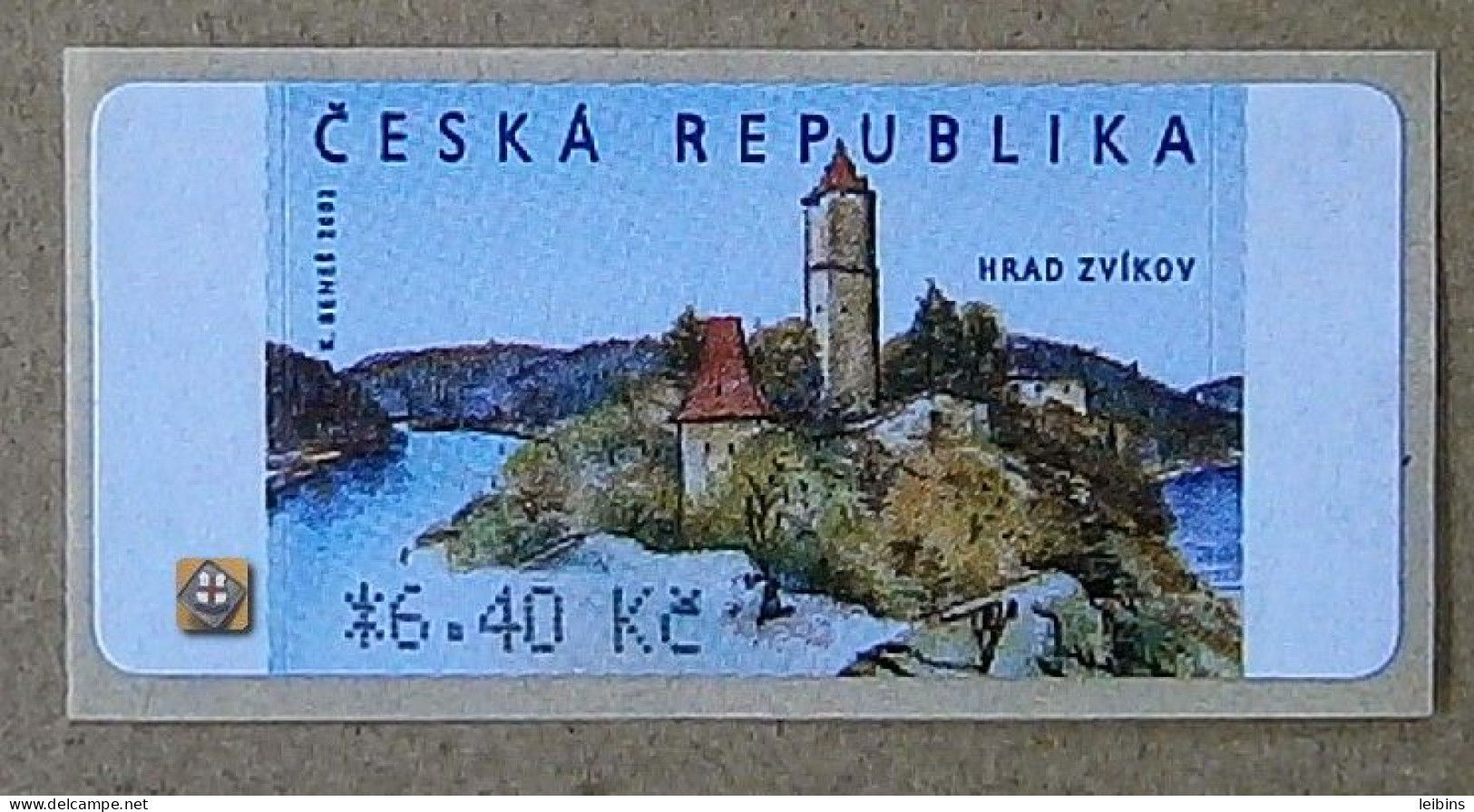 2002 Czech Republic Mi.AU 2/2, 6.40Kč /** - Ongebruikt