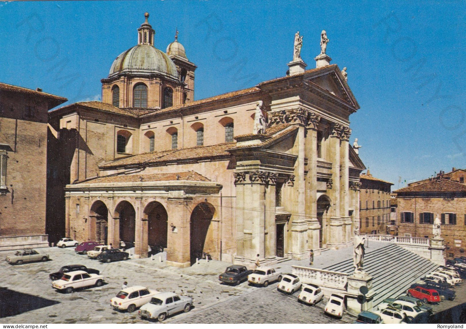 CARTOLINA  URBINO,MARCHE-DUOMO TRANSFORMATO IN STILE RINASCIMENTALE-STORIA,MEMORIA,CULTURA,BELLA ITALIA,NON VIAGGIATA - Urbino