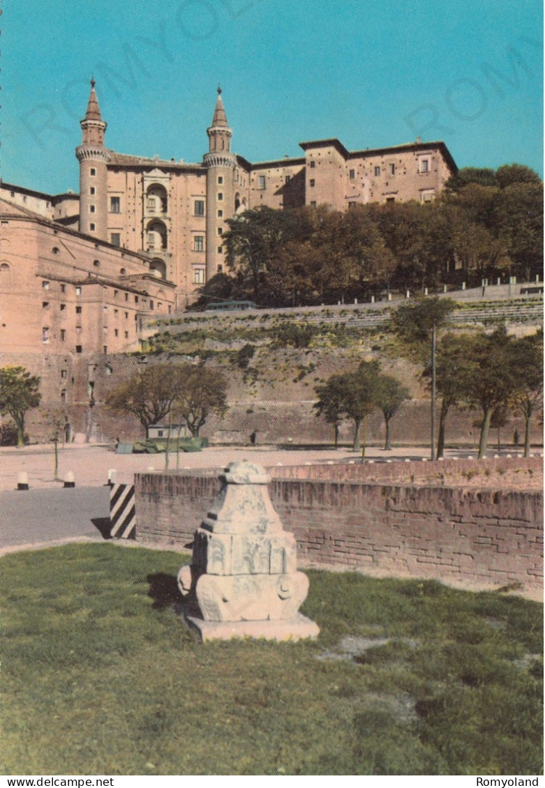 CARTOLINA  URBINO,MARCHE-PANORAMA-STORIA,MEMORIA,CULTURA,RELIGIONE,IMPERO ROMANO,BELLA ITALIA,NON VIAGGIATA - Urbino