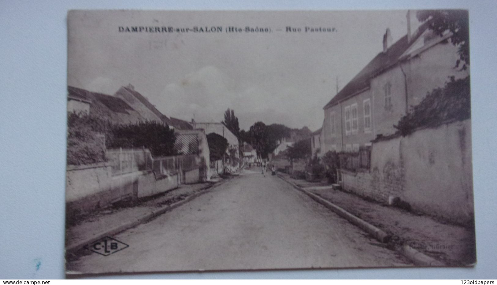 70 DAMPIERRE SUR SALON RUE PASTEUR 1924 - Dampierre-sur-Salon