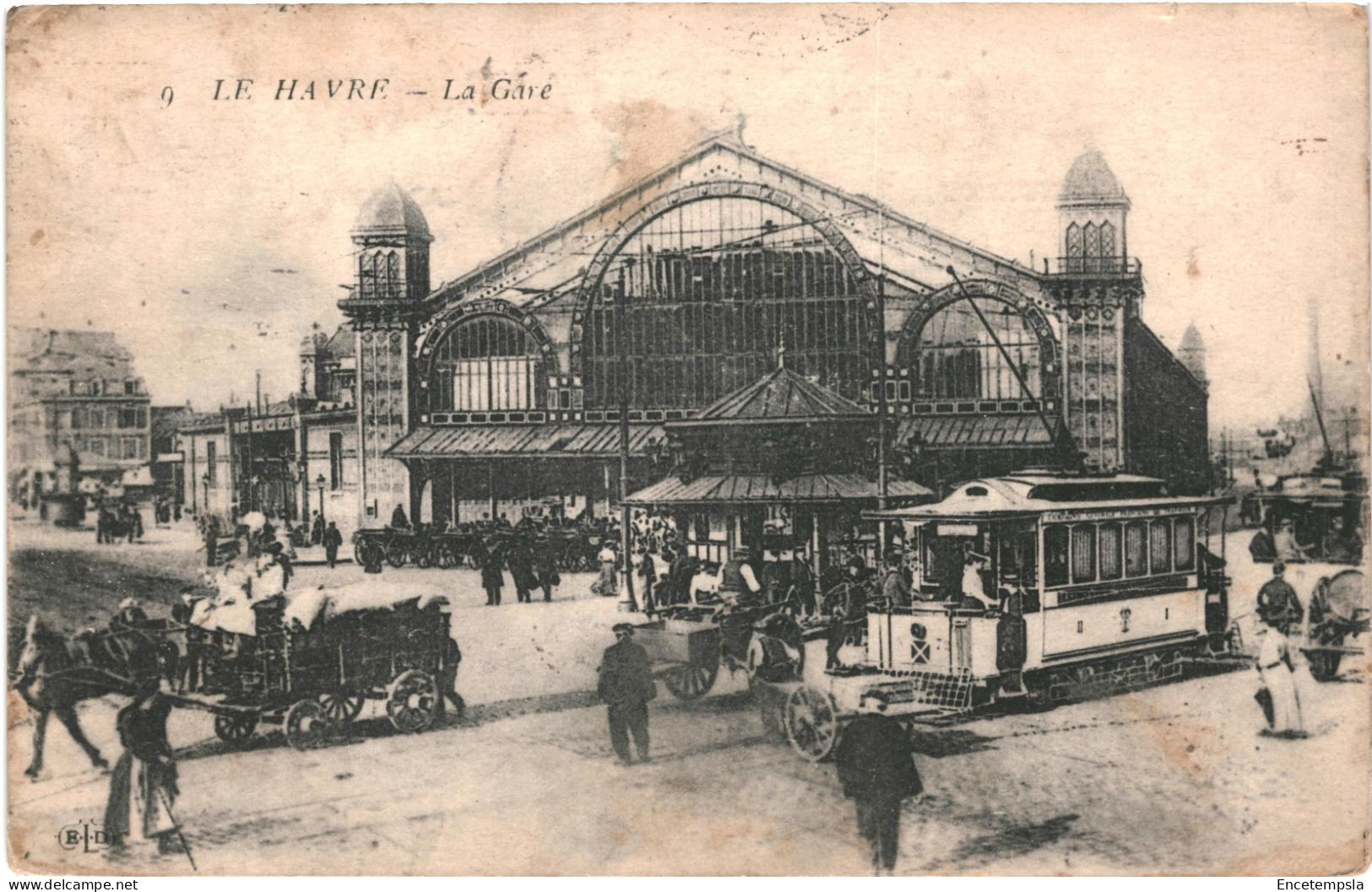 CPA  Carte Postale France Le Havre La Gare    VM69126 - Gare