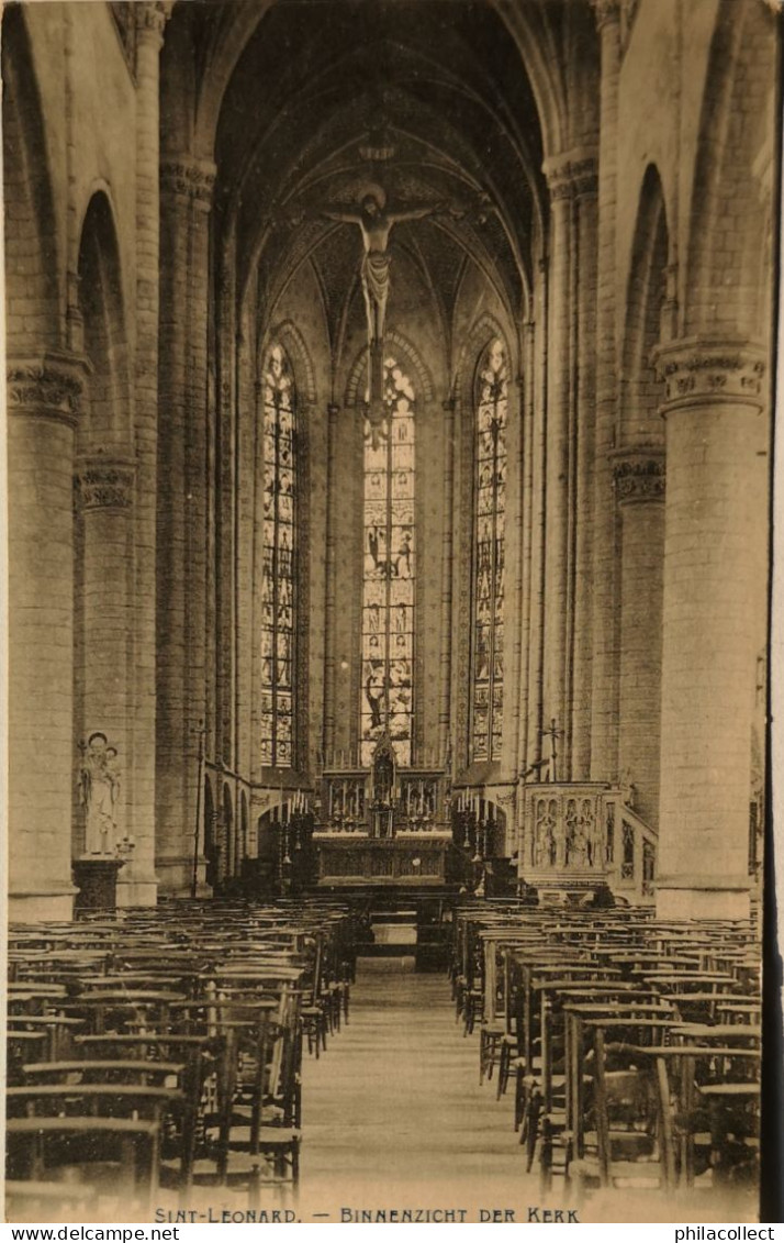 Saint Leonard - Sint Leonard (Luik) Binnenzicht Der Kerk 19?? Desaix - Liege