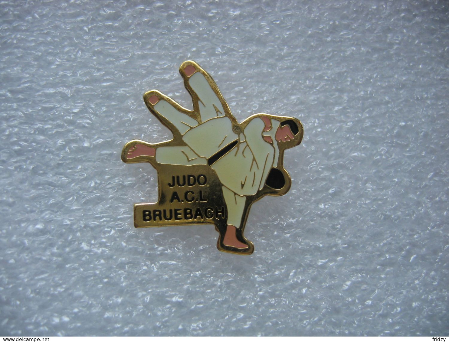 Pin's Du Club De Judo ACL Bruebach (Dépt 68) - Judo