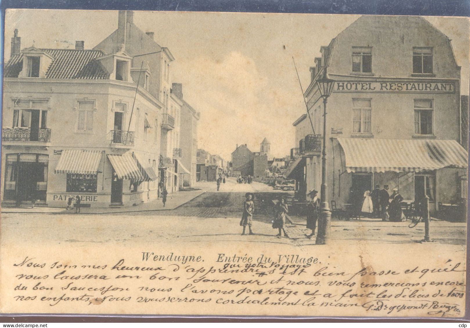 Cpa Wenduine  1904 - Wenduine