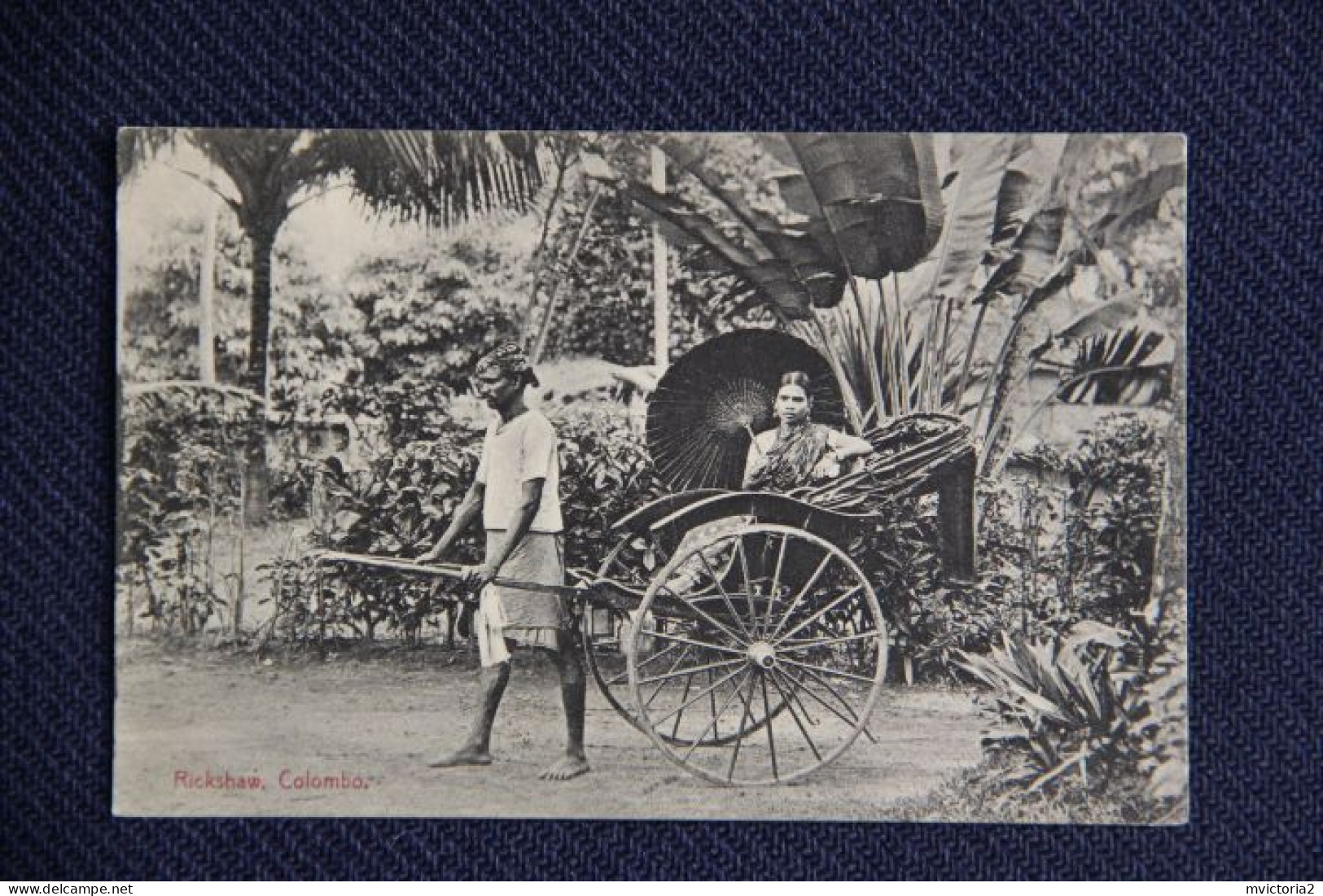 SRI LANKA  ( CEYLON) - Ricshaw à COLOMBO - Sri Lanka (Ceylon)