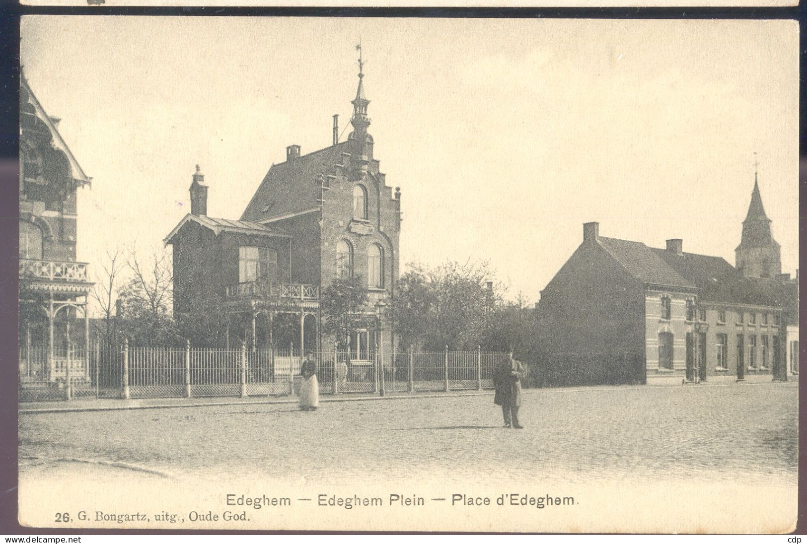 Cpa Edeghem  1911 - Edegem