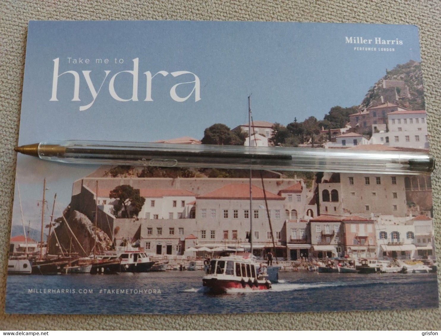 Hydra Miller Harris Japan - Parfumreclame (tijdschriften)