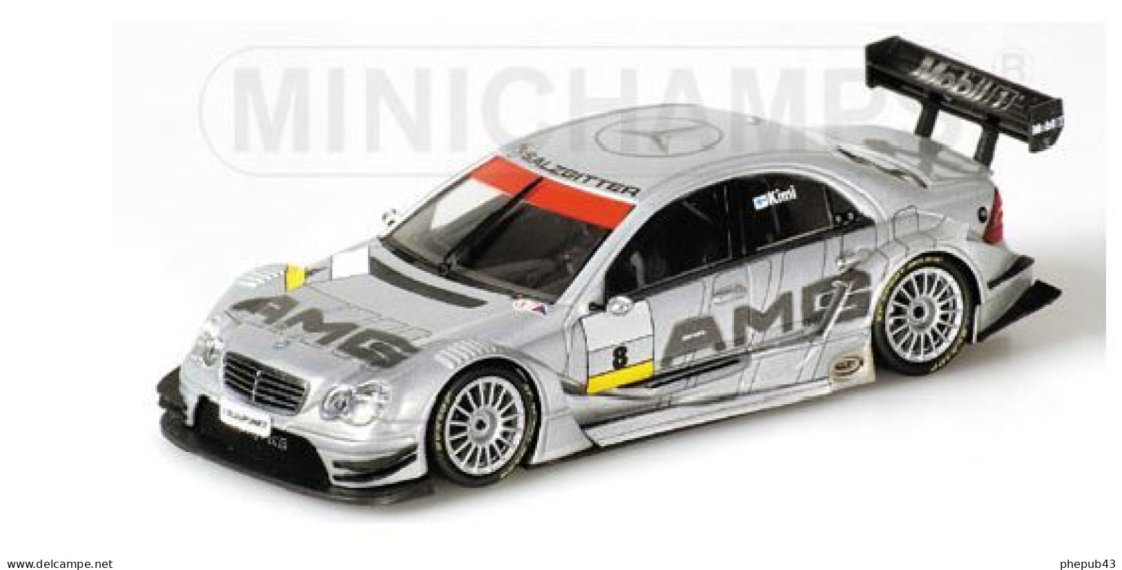 Mercedes-Benz Class C - Kimi Raïkkönen - Test DTM Hockenheim 2004 #8 - Minichamps - Minichamps