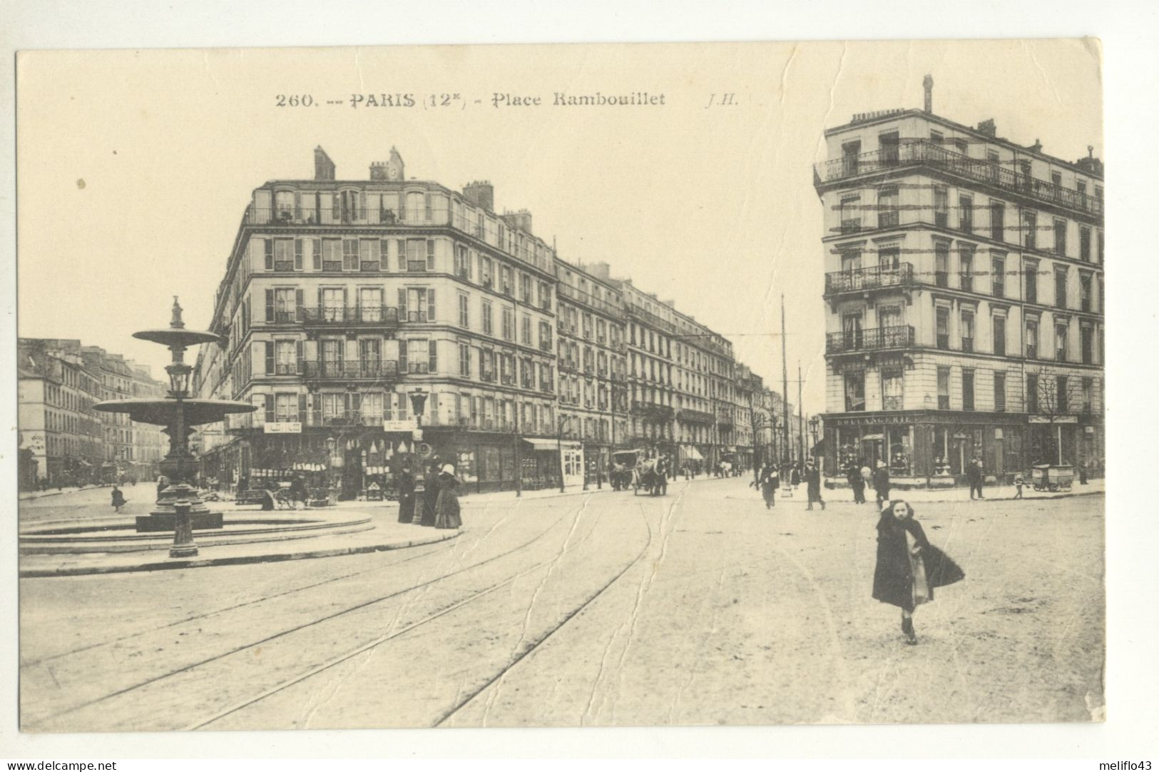 75/ CPA A - Paris -Place Rambouillet - Arrondissement: 12