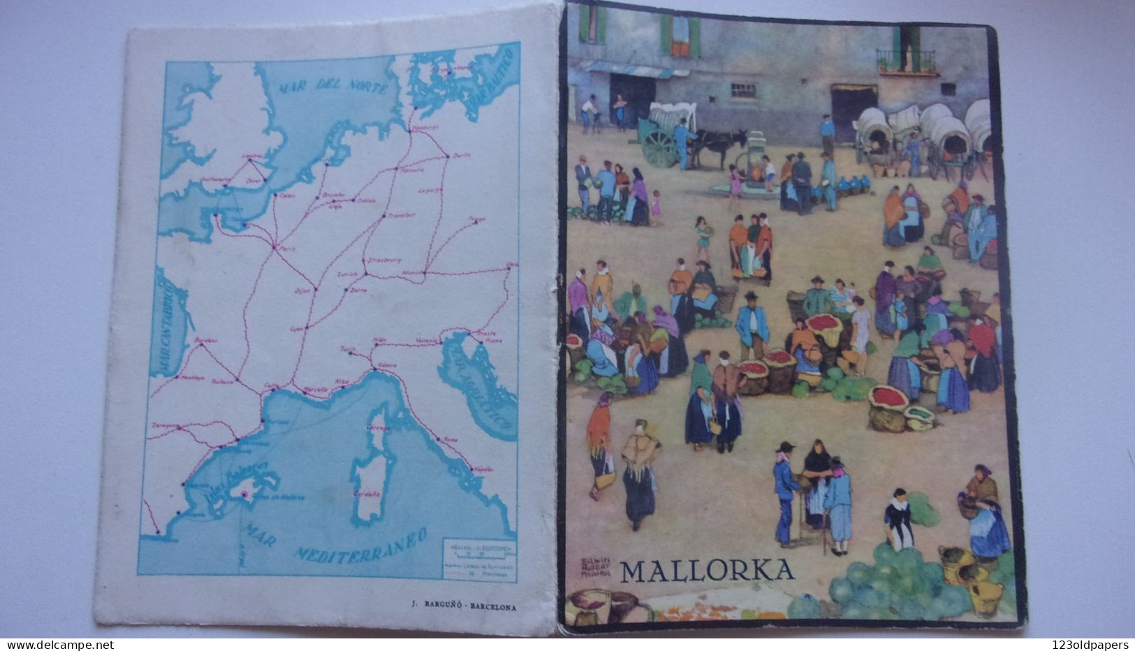 MALLORKA ESPAGNE EN ALLEMAND MAJORQUE MALLORCA - Reiseprospekte