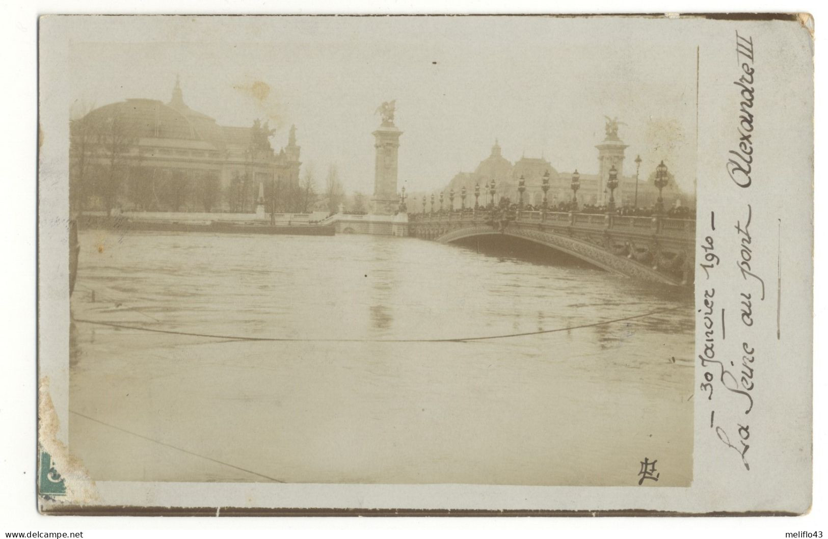 75/ CPA (Photo) - Paris - Pont Alexandre III - De Seine En Haar Oevers