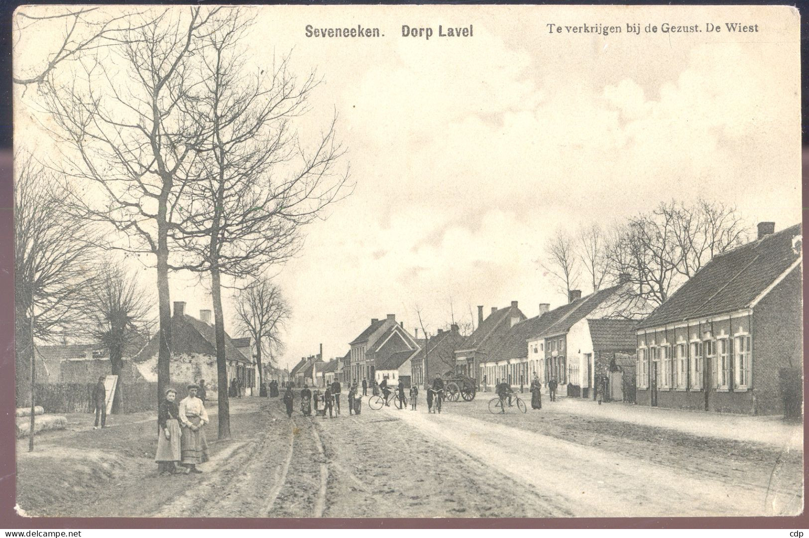 Cpa  Seveneeken  1909 - Lochristi