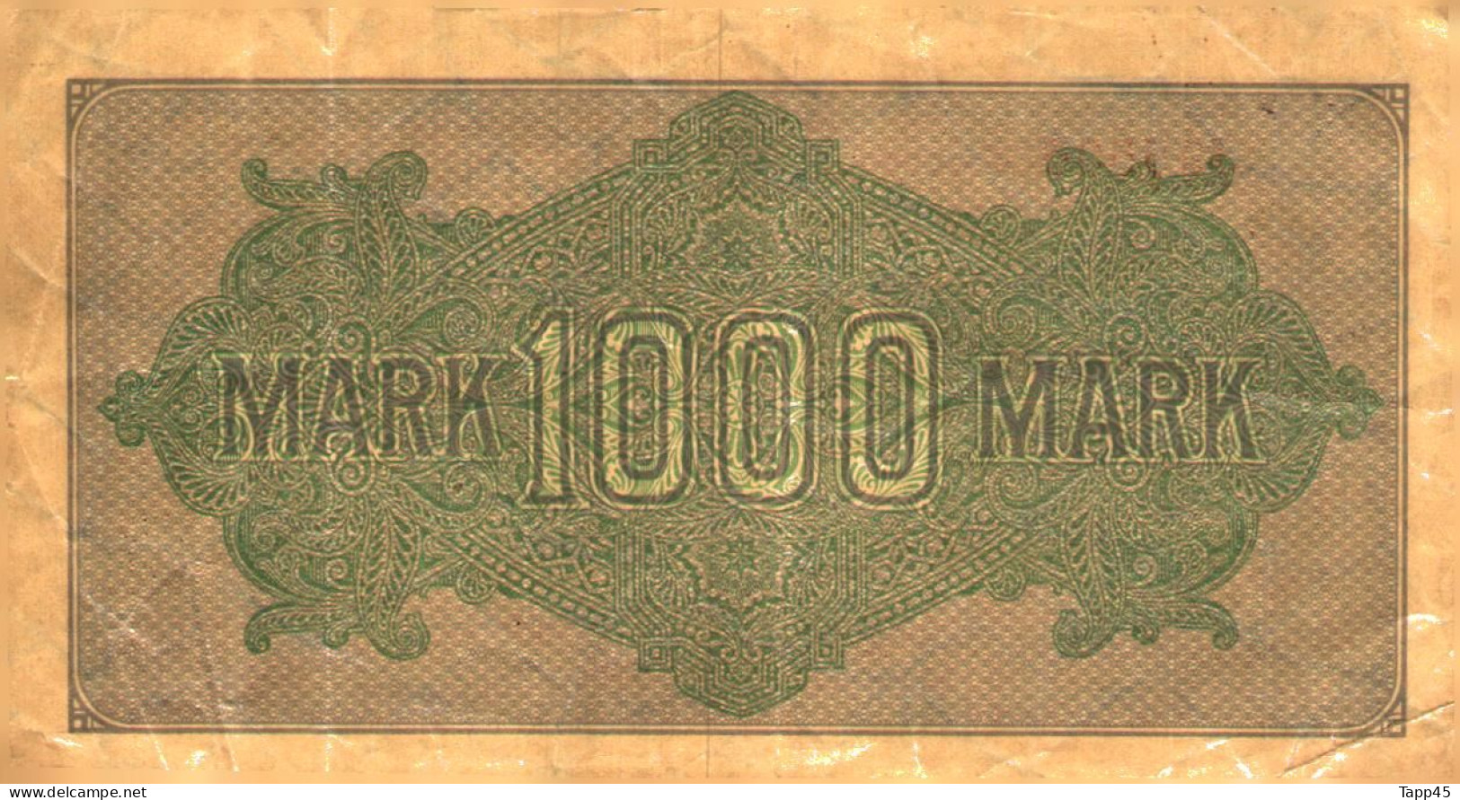 Billet > Allemagne > Voir Le Scan >  Reichsbanknote >1923 > Réf:C 04 - 1000 Mark