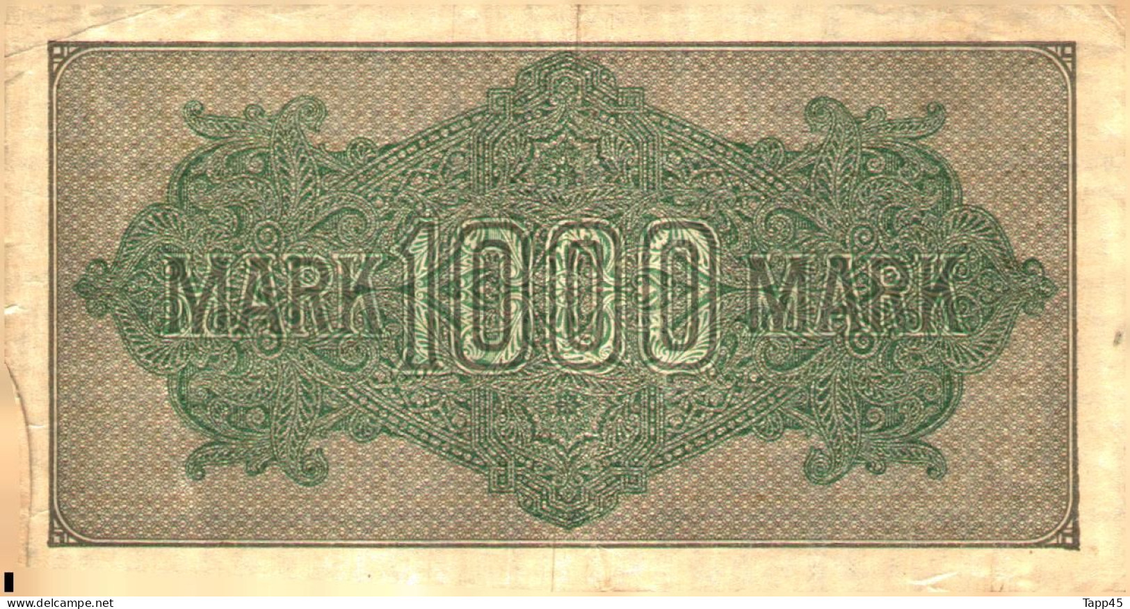 Billet > Allemagne > Voir Le Scan >  Reichsbanknote >1923 > Réf:C 04 - 1000 Mark