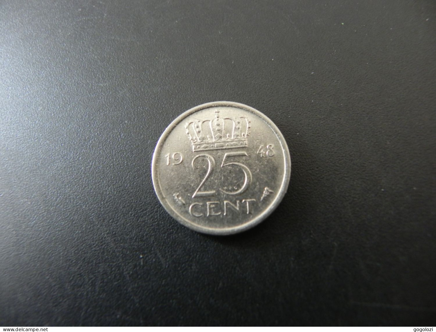 Netherlands 25 Cent 1948 - 25 Cent