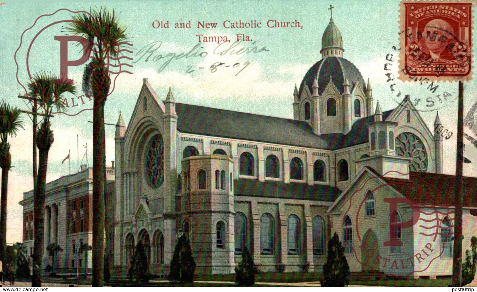 USA. OLD AND NEW CATHOLIC CHURCH TAMPA, FLA - Tampa