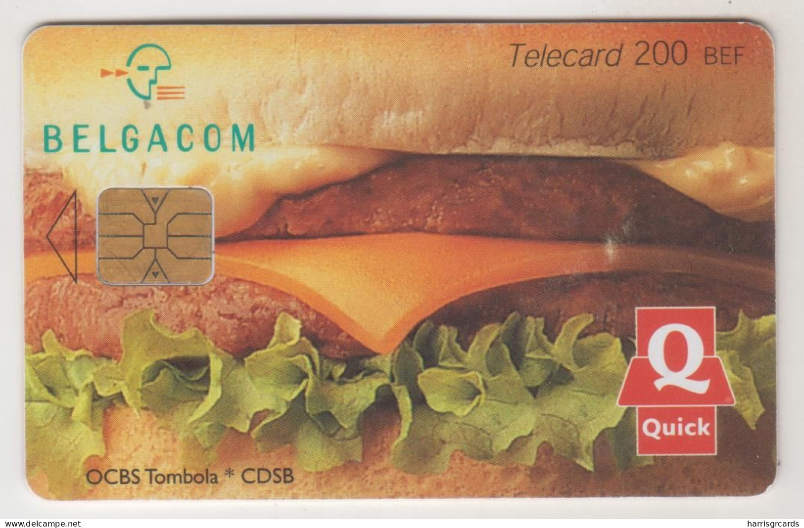 BELGIUM - Quick, CN:JJ+6 Digits, Prize: Perdu / Jammer, 200 BEF, Tirage 400.000, Used - Con Chip