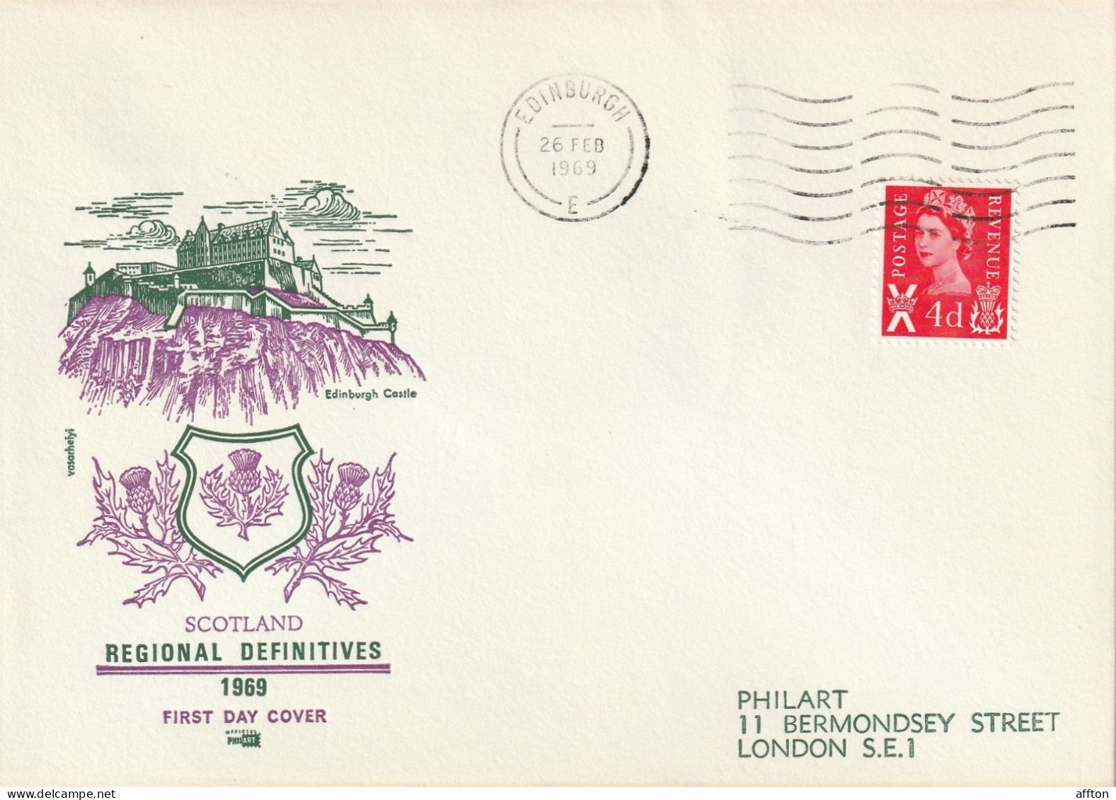 Scotland 1969 FDC - Scotland