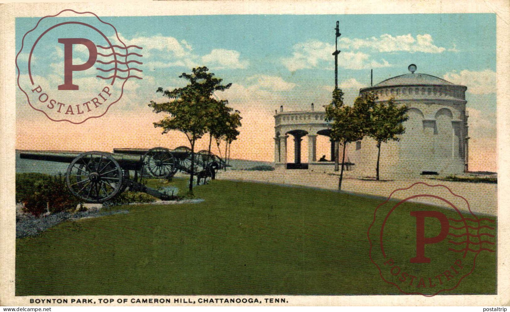 USA. BOYNTON PARK, TOP OF CAMERON HILL, CHATTANOOGA, TENN. - Chattanooga