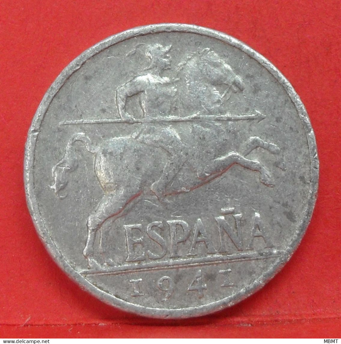 5 Centimos 1941 - TB - Pièce Monnaie Espagne - Article N°2202 - 5 Centesimi