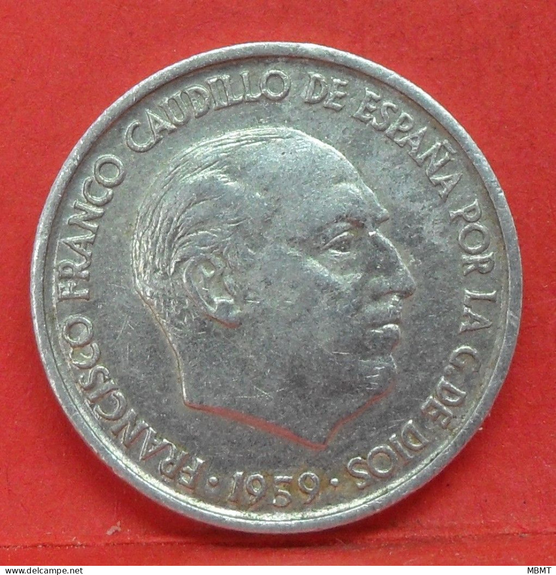 10 Centimos 1959 - TTB - Pièce Monnaie Espagne - Article N°2208 - 10 Céntimos