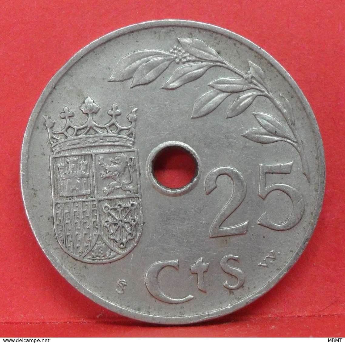 25 Centimos 1937 - TTB - Pièce Monnaie Espagne - Article N°2213 - Zona Nazionalista