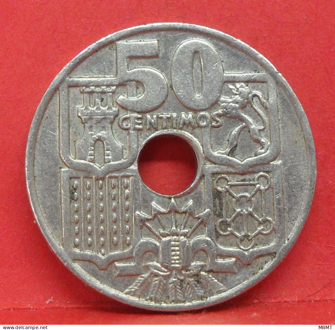 50 Centimos 1949 étoile 62 - SUP - Pièce Monnaie Espagne - Article N°2219 - 50 Céntimos